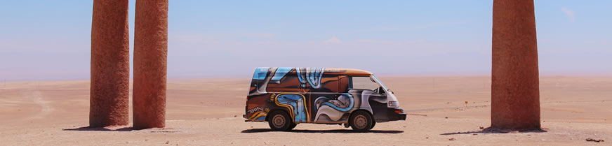 Wicked Campers in Arica